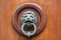 Bronze doorknocker Royalty Free Stock Photo