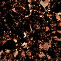 Bronze flake glitter background