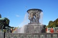 The bronze fountain