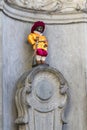 Manneken Pis Statue in Brussel