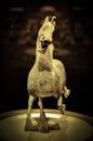 Flying Horse of Gansu in ancient China, Han dynasty, The treasure of the museum, Lanzhou, Royalty Free Stock Photo