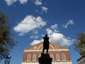 Samuel Adams statue, Faneuil Hall, Boston, MA, USA Royalty Free Stock Photo