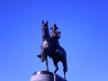 George Washington Statue, Boston Public Garden, Boston, Massachusetts, USA Royalty Free Stock Photo