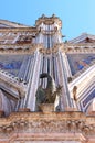 Bronze griffin at Orvieto Cathedral, Italy Royalty Free Stock Photo