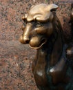 Bronze Griffin in Saint Petersburg