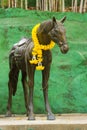 Bronze horse statue Royalty Free Stock Photo