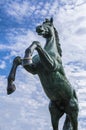 Bronze horse statue Royalty Free Stock Photo
