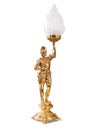 Bronze lamp Royalty Free Stock Photo