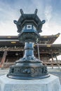 Bronze lantern (tourou) at Shinshu Otani-ha or Higashi Hongan-ji. Bronze lantern (tourou) at Shinshu Otani-ha or Higashi Hongan-ji