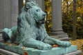 Bronze lion