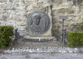 Bronze medallion by the Cortona Valdichiana Lions Club in memory of Gino Severini.