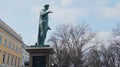 The bronze monument to the Duke de Richelieu, opened in 1828 Royalty Free Stock Photo