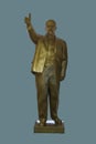 Bronze monument to Lenin from the USSR Royalty Free Stock Photo