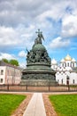 Bronze monument to the Millennium of Russia