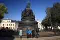 Bronze monument to the Millennium of Russia