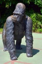 Bronze of Mumba was one of the oldest and best known gorillas in captivity.