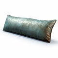 Bronze Patina 3d Model Of Blue Velvet Pillow