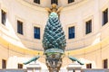 Bronze Pine Cone, Italian: Fontana della Pigna, at Courtyard of the Pigna of Vatican Museums, Vatican City