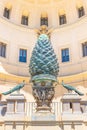 Bronze Pine Cone, Italian: Fontana della Pigna, at Courtyard of the Pigna of Vatican Museums, Vatican City