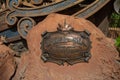 Bronze plate of Under the Sea Journey of the Little Mermaid in Magic KIngdom 141