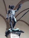 Bronze sculpture of Perseus.