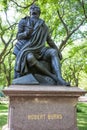 Bronze sculpture of Robert Burns