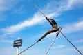 Bronze sculpture from sculptor Nicolas Lavarenne in Antibes, France Royalty Free Stock Photo