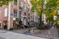 Bronze statue of Andre Gerardus Hazes, located in De Pijp district of Amsterdam Royalty Free Stock Photo