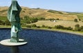 Bronze Statue at Artesa Winery Napa Valley Royalty Free Stock Photo