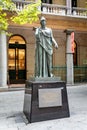 Bronze statue of Athena, Greek Goddess of War presented by Atehns during the Sydney Olympic Games in Sydney, Australia
