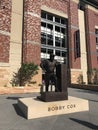 Bobby Cox Statue, Sun Trust Park Royalty Free Stock Photo