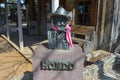 Bronze Statue Bust of Hondo Cowboy Head