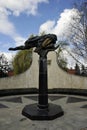 Bronze statue, Christian materinity at Memorial in honor of the Victory in Second World War.