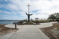 Bronze statue of Father Francisco Lopez created by Dr. Ivan Mestrovi. Located on the