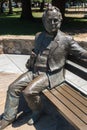 Bronze statue, General Mariano Vallejo in Sonoma Royalty Free Stock Photo