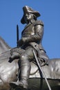 Bronze statue of George Washington