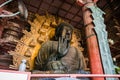 Bronze statue of Great Buddha, Daibutsu of Todai-ji Temple. Royalty Free Stock Photo