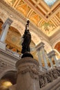 Bronze Statue inside the Entrance Hall to the Library of Congress