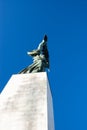 Woman with a palm branch - Statue of Liberty in Budapest, Hungary