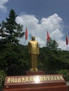 Bronze statue Mao Zedong Royalty Free Stock Photo