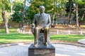 Bronze statue of Mustafa Kemal Ataturk in Gulhane Park - Istanbul, Turkey Royalty Free Stock Photo