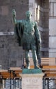 Bronze statue of Nerva in the Forum Romanum, Rome