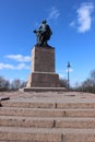 Vyborg, monument to Peter I