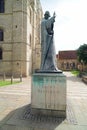 Bronze statue of Saint Richard Royalty Free Stock Photo