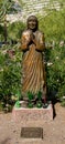 Bronze statue of Saint Teresa of Calcutta