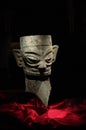 Bronze Statue Sanxingdui Sichuan China Royalty Free Stock Photo