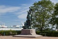 Bronze statue of the Shipwrecked in Helsinki