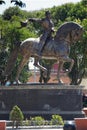 Simon Bolivar monument Royalty Free Stock Photo