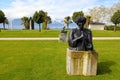 Bronze Statue to Ella Fitzgerald in Montreux, Switzerland.