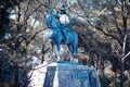 Bronze Statue of Toudou Takatora in Tsu Shi, Japan